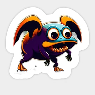 Friendly Monster Sticker